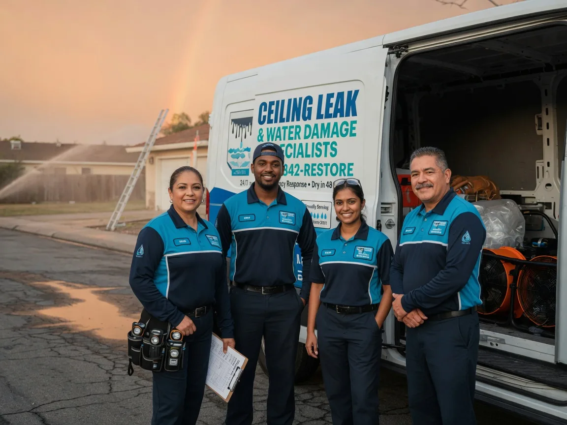 Ceiling Leak Cleanup company in Lucas, KS